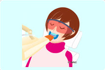 医院でホワイトニング